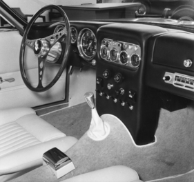 Lamborghini 350 GT (1964) - Interieur des GTs am Genfer Salon 1964