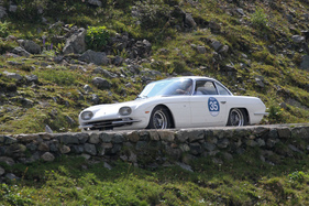 Lamborghini 350 GT (1966) - bei der Überquerung des Flüelapasses an der Passione Engadina 2019