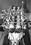 Lamborghini 350 GTV (1963) - der V12-Motor wurde in Paris separat gezeigt
