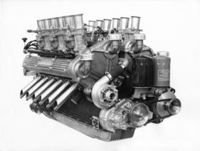 Lamborghini 350 GTV (1963) - der neue V12-Zylinder-Motor