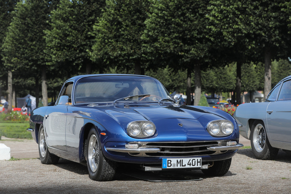Lamborghini 400 GT 2+2 (1966) - 273 Exemplare wurden bei Touring karossiert - 19. ASC Classic-Gala Schwetzingen 2023