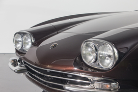 Lamborghini 400 GT 2+2 (1966) - Doppelscheinwerfer und auf den Stossstangen aufgesetzte Blinker
