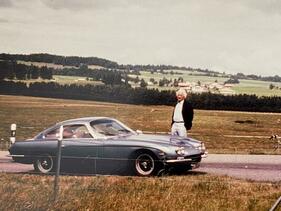 Lamborghini 400 GT 2+2 (1967) – Historische Aufnahme mit Zweit- und Langzeitbesitzer Curt Dold