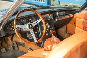 Lamborghini 400 GT 2+2 (1967) – cognacfarbenes Leder im Originalzustand