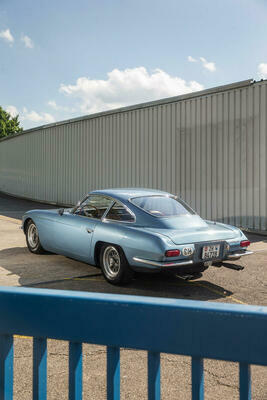 Lamborghini 400 GT 2+2 (1967) – kantiges Heck und rundlicher Dachaufbau