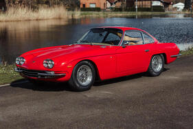 Lamborghini 400 GT 2+2 Coupé (1968) - angeboten als Lot 142 an der Bonhams The Autoworld Sale in Brüssel am 13. Mai 2023