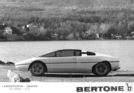 Lamborghini Bravo (1974) - eine der schönsten je gezeichneten Silhouetten - Presse-Foto von Bertone