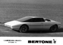 Lamborghini Bravo (1974) - zeitgenössische Abbildung von Bertone