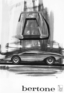 Image: Lamborghini Countach (1971) - Countach sketches by Bertone