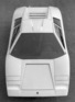 Bild: Lamborghini Countach (1971) - Vorderansicht, Vogelperspektive - Bertone Werksfoto