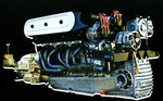 Lamborghini Countach (1978) - Motor und Getriebe des LP 400