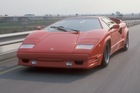 Lamborghini Countach (1988) - auf der Autostrada