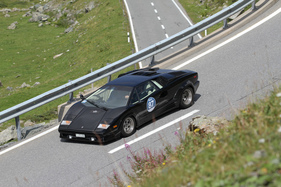 Lamborghini Countach (1989) - bei der Überquerung des Flüelapasses an der Passione Engadina 2019