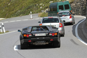 Lamborghini Countach (1989) - bei der Überquerung des Flüelapasses an der Passione Engadina 2019