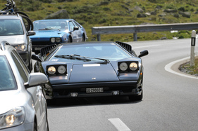 Lamborghini Countach (1989) - bei der Überquerung des Flüelapasses an der Passione Engadina 2019