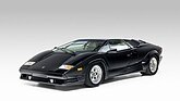 Bild: Lamborghini Countach 25th Anniversary Edition (1989) - Lot 222 an der Broad Arrow Monterey Jet Center Auction 2025