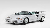Bild: Lamborghini Countach 5000 QV (1987) - als Lot 120 an der Broad-Arrow-Versteigerung am Monterey Jet Center 2024