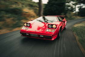 Lamborghini Countach 5000 Quattrovalvole (1985) - in Fahrt