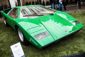 Lamborghini Countach LP 400 (1974) - am Concours d'Elégance Schloss Bensberg Classics am 8. September 2013 - F4