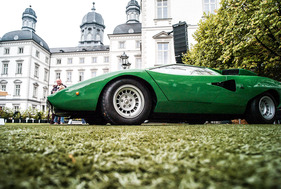 Lamborghini Countach LP 400 (1974) - am Concours d'Elégance Schloss Bensberg Classics am 8. September 2013 - F4