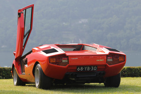Lamborghini Countach LP 400 (1975) - am Concorso d'Eleganza Villa d'Este 2012 - Kategorie 'G - La Dolce Vita'
