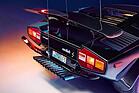 Bild: Lamborghini Countach LP 400 S (1979) - mit zwölf Auspuff-Endrohren (Film The Cannonball Run)