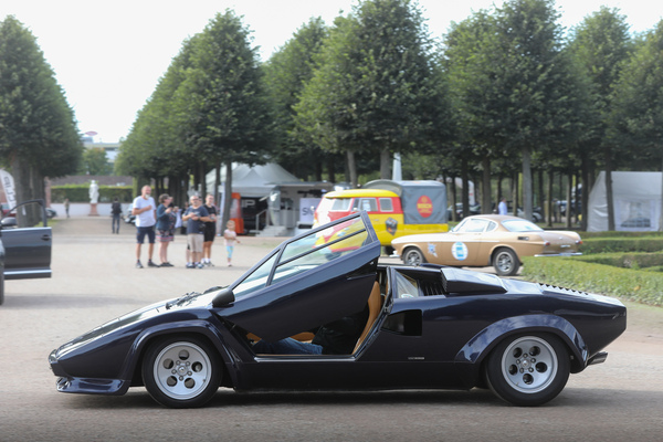 Lamborghini Countach LP 400 S-II (1981) - 105 Exemplare wurden von dieser Version gebaut - 19. ASC Classic-Gala Schwetzingen 2023