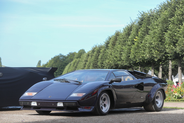 Lamborghini Countach LP 400 S-II (1981) - kompromissloses Gandini-Design - 19. ASC Classic-Gala Schwetzingen 2023