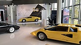 Image: Lamborghini Countach LP 500 (1971) - With two close relatives in the MUDETEC Museum