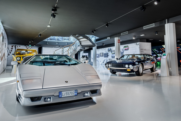 Image: Lamborghini Countach - Lamborghini Museum "Museo delle Tecnologie" (MudeTec)