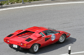 Lamborghini Countach Periscopia (1977) - bei der Überquerung des Flüelapasses an der Passione Engadina 2019