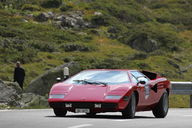 Lamborghini Countach Periscopia (1977) - bei der Überquerung des Flüelapasses an der Passione Engadina 2019