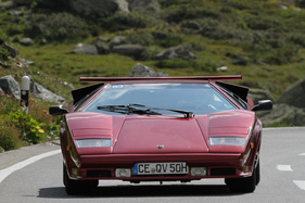 Lamborghini Countach QV 5000 (1985) - bei der Überquerung des Flüelapasses an der Passione Engadina 2019