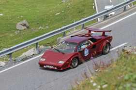 Lamborghini Countach QV 5000 (1985) - bei der Überquerung des Flüelapasses an der Passione Engadina 2019