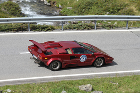 Lamborghini Countach QV 5000 (1985) - bei der Überquerung des Flüelapasses an der Passione Engadina 2019