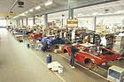 Image: Lamborghini Countach in production in the 1970s
