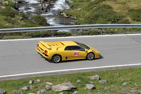 Lamborghini Diablo VT (1993) - bei der Überquerung des Flüelapasses an der Passione Engadina 2019
