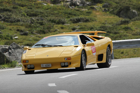 Lamborghini Diablo VT (1993) - bei der Überquerung des Flüelapasses an der Passione Engadina 2019