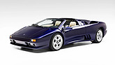 Bild: Lamborghini Diablo VT Roadster (1998) - als Lot 140 an der Broad-Arrow-Versteigerung am Monterey Jet Center 2024