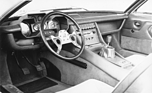 Lamborghini Espada (1968) - geräumiges Interieur