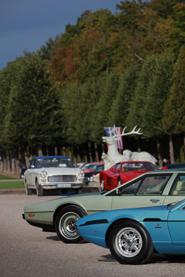 Lamborghini Espada (1969) - unterschiedlicher könnten Desig-Philosophien kaum sein - Classic-Gala Schwetzingen 2020