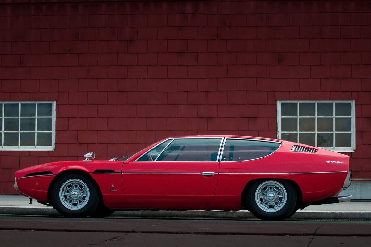 Lamborghini Espada (1970) - das Bertone-Gandini-Design schöpfte viel vom Marzal