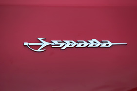 Lamborghini Espada (1970) - der Typen-Schriftzug auf dem hinteren Kotflügel