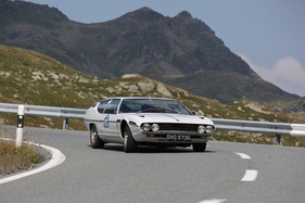 Lamborghini Espada (1973) - bei der Überquerung des Flüelapasses an der Passione Engadina 2019