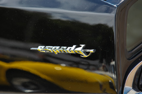 Lamborghini Espada 400 GT Series 2 (1970) - kunstvolles Typenzeichen - an der Dolder-Versteigerung der Oldtimer Galerie am 11. Juni 2016 (1970)