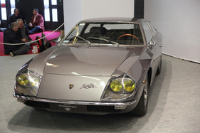 Lamborghini Flying Star Touring (1966) - das Gewicht betrug nur 1'080 kg, dank der speziellen Bauweise (Rétromobile 2013)