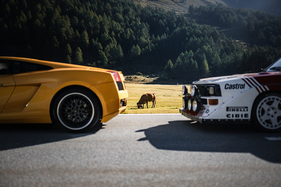 Lamborghini Gallardo und Audi quattro – Bernina Gran Turismo 2025