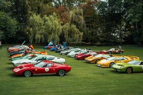 Lamborghini Giro Polo Storico zum 60. Geburtstag