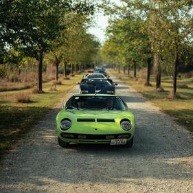 Lamborghini Giro Polo Storico zum 60. Geburtstag