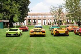 Lamborghini Giro Polo Storico zum 60. Geburtstag